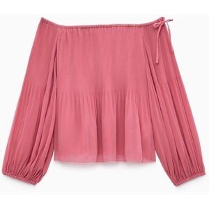 WILFRED | NWT Talence Blouse Palm Pink Size Small Aritzia